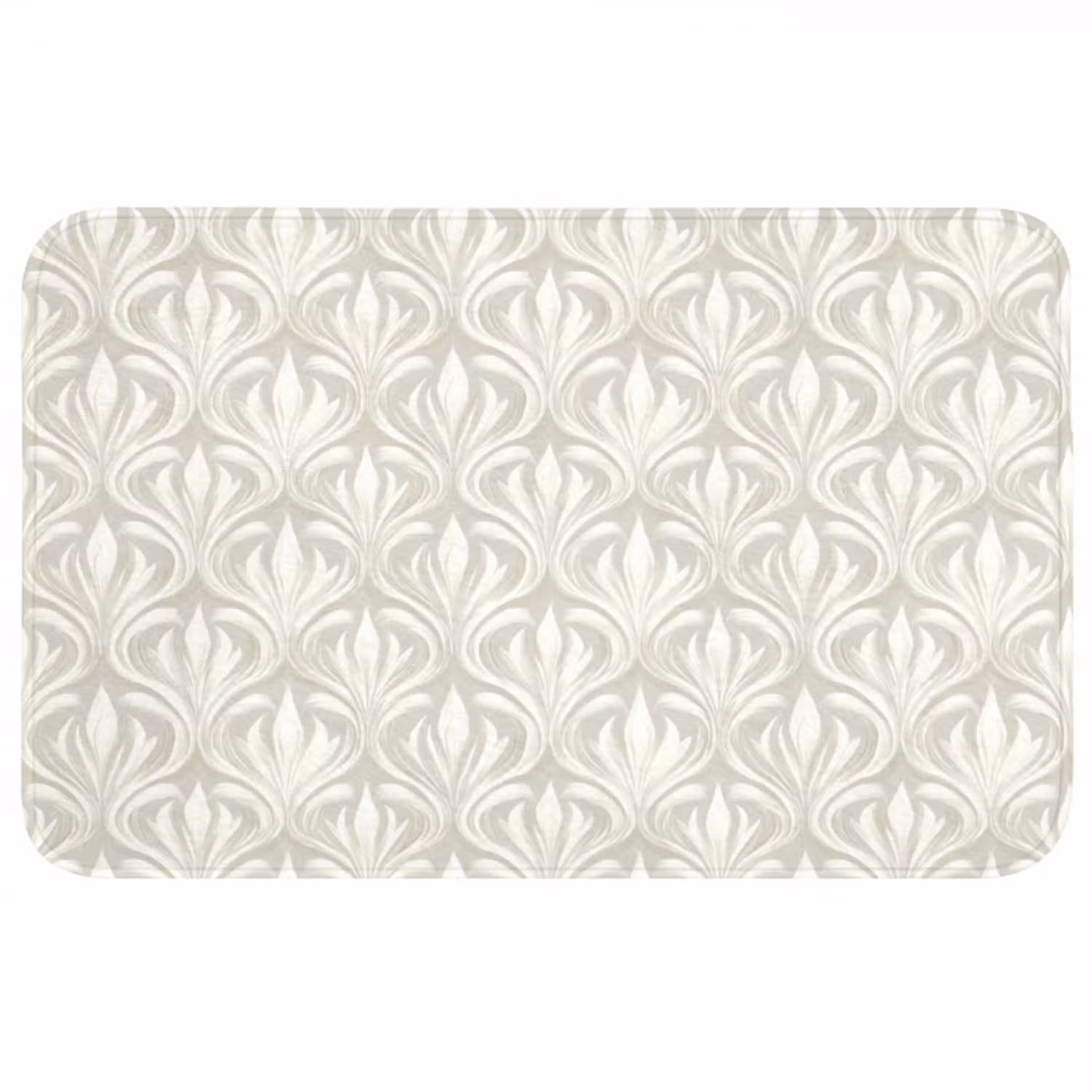 Barok - Patroon - Beige Badmat middel 997 -3d