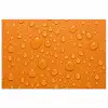 Water - Druppels - Oranje poster papier klein -3d