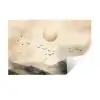Landschap - Japandi - vogel Muursticker klein -3d