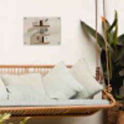 Plankjes - Boeken - Vaasjes - Planten tuinposter los doek klein -sfeer7