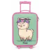 Kawai - Alpaca - Groen Kinderkoffer - Roze klein -zz3dotto