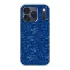 Verf - Strepen - Blauw Telefoonhoesje iPhone 17 Pro klein 878 -3d