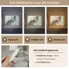 Marmer - Goud - Groen - Luxe Light Box met kabel (Tafellamp) klein -USP_lichtkleurNL