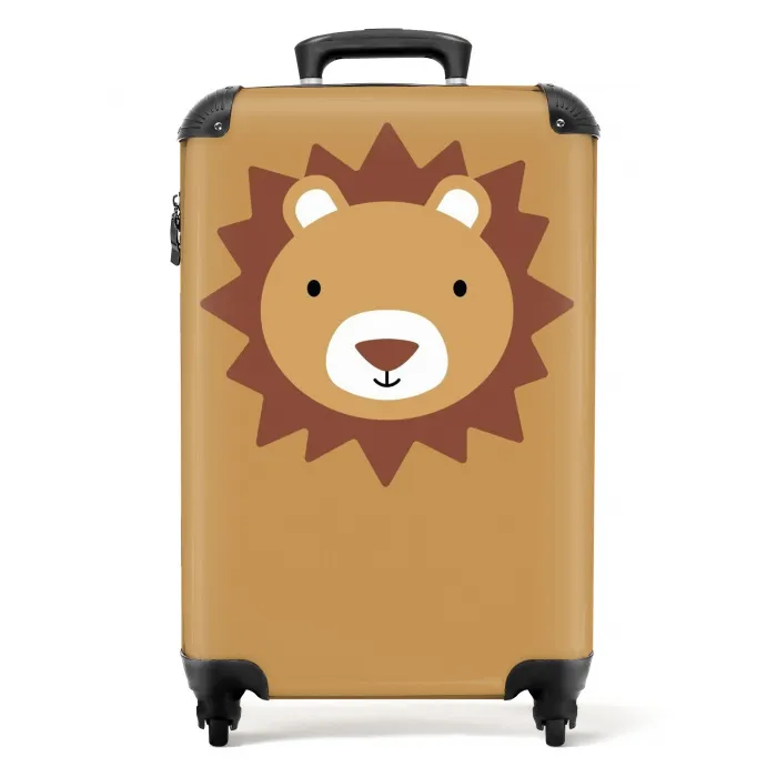 Leo leeuw NBS - Handbagage koffer - Unisex middel -productfoto_recht