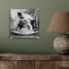 Varken - Schattig - Spaghetti - Zwart wit - Dier plexiglas 5mm klein -sfeer3