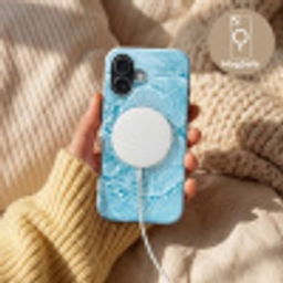 Water - Blauw - bubbels Toughcase MagSafe Apple iPhone 17 klein -USP_MagsafeV