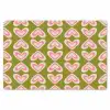 Patroon - Symmetrisch - Hartjes - Olijfgroen Placemat vinyl groot 368 -zzsfeer1_Kitchenyeah-website