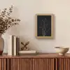 Takken - Blaadjes - Zwart Light Box met kabel (Tafellamp) klein -sfeer2