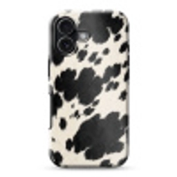 Patroon - Vacht - Zwart - Wit Toughcase MagSafe Apple iPhone 17 klein -3d