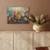 Watercolor - Bloemen - Kunst - Modern PET vilt klein -sfeer4