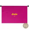 Smile - Stippen - Roze Wandkleed katoen klein -t3d_DE