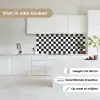 Klassiek - Patroon - Zwart - Wit keuken achterwand 2 middel 871 -sfeer4_NL