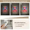 Koe - Bloemenkrans - Oorhangers - Kimono Light Box met kabel (Tafellamp) klein -USP_dimbaarNL