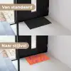 Oh la la - Oranje - Roze - Grafisch Deurmat klein -voor-na_NL