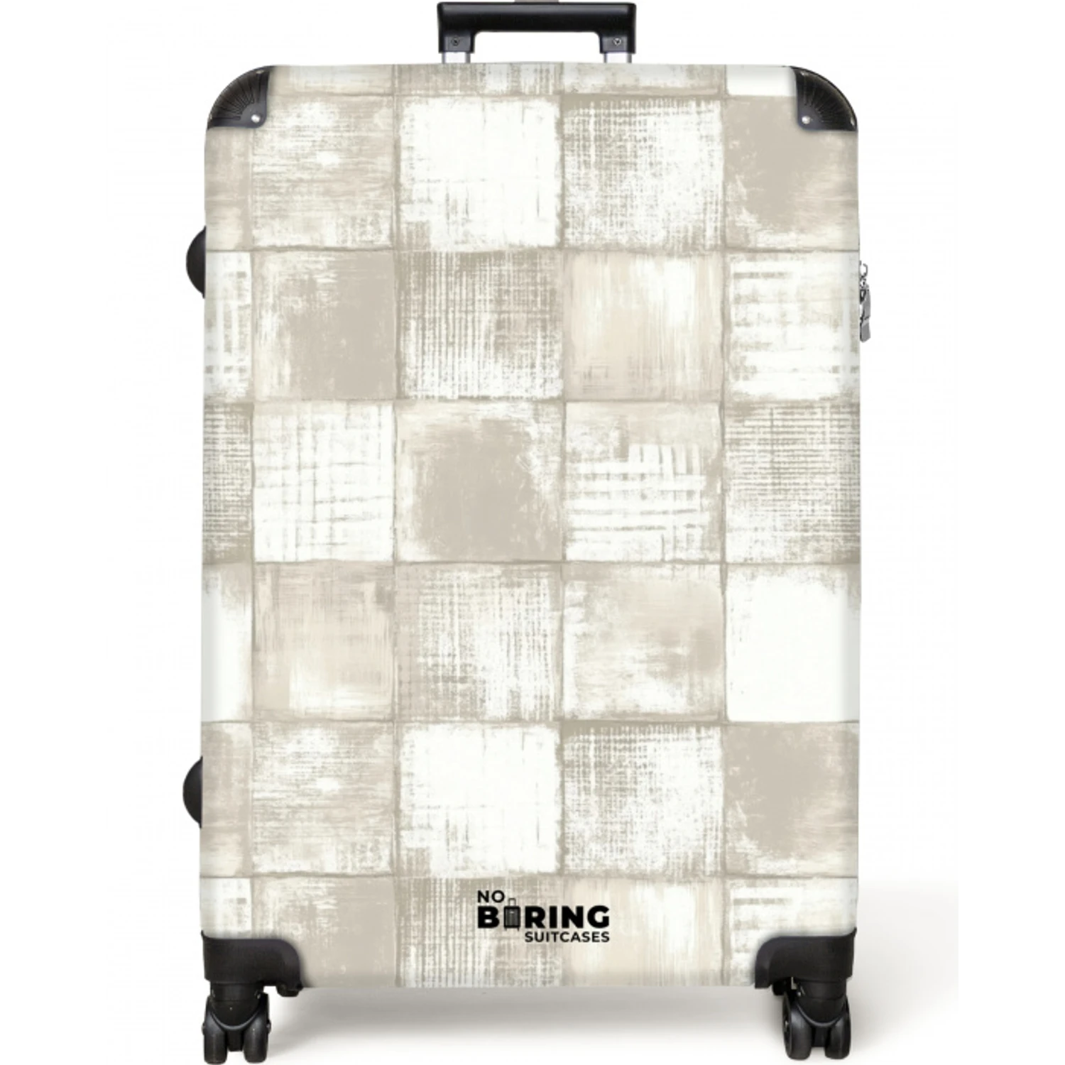 Tegel - Patroon - Verweerd NBS - Large koffer - Volwassenen Unisex groot -zzzzzzzzkaufland2