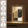 Abstract - Modern - Zwart - Goud Light Box met kabel (Tafellamp) klein -USP_NL