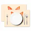 Vlinder - Minimalistisch - Roze Placemat vinyl groot -zzsfeer2_Kitchenyeah-website