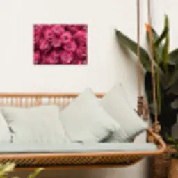 Rozen - Pink - Bloem tuinposter los doek klein -sfeer7