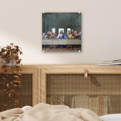 Het laatste avondmaal - Leonardo da Vinci plexiglas 5mm klein -sfeer4