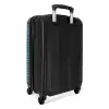 Zee patroon groen blauw NBS - Handbagage koffer - Kinderen Unisex middel -achterkant