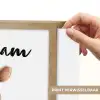 Koe - Baby dier - Boerderij dieren Light Box met batterij (Wandlamp kind) middel -USP_websiteprintNL