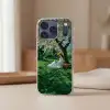 Vrouw - Boom - Boek - Mandje Telefoonhoesje iPhone 17 Pro klein -sfeer2