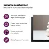 Gestapelde - Stenen - Grijs Inductie beschermer vinyl 3mm klein -zzzzzzz-cc-usp