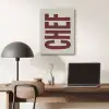 Chef - Rood - Japandi - Vintage PET vilt klein -sfeer5