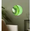 Kiwi - Groen - Fris Wandcirkel behangsticker klein -sfeer2