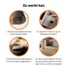 Patroon - Parket - Patronen Inductie beschermer vinyl 3mm klein 276 -zzzzzzz-td-werking