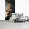 De storm op het meer van Galilea - Rembrandt van Rijn fotobehang vinyl groot -slaapkamer