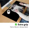 Stier - Hoorns - Snuit - Goud Muismat XXL klein -sfeer3