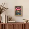 Cirkel - Abstract - Roze Light Box met kabel (Tafellamp) klein -sfeer2