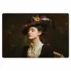 Vrouw - Victoriaans - Portret Placemat vinyl groot -zzsfeer1_Kitchenyeah-website