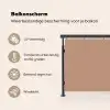 Beige - Kleur - Roze Balkonbeschermer Duitsland klein 596 -specs_NL