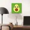 Avocado - Groen - Speels aluminium wit klein -sfeer5