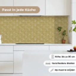 Waaier - Geometrisch - Groen keuken achterwand 2 middel 871 -sfeer4_DE