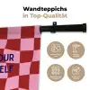 Furture - Geblokt - Rood Wandkleed katoen klein -tsfeer2_DE