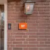 Oranje - Traditioneel Naambord Rechthoek middel -sfeer7-rechthoek-S