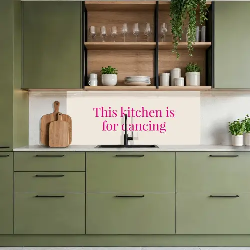 This kitchen is for dancing keuken achterwand 2 middel -sfeer3