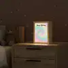 Tie Dye - Pasteltinten - Roze Light Box met kabel (Kinderlampje) klein -sfeer1_kind