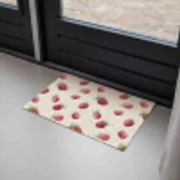 Framboos - Stippen - Rood Deurmat klein 898 -sfeer2