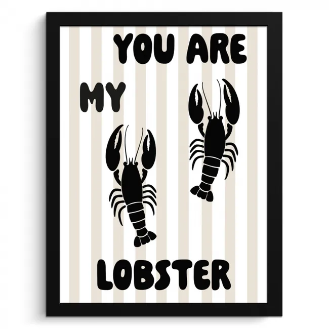 Lobster - Beige - Minimalistisch KitchenYeah - Keuken - Fotolijst klein -3d