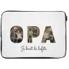 Opa - Lettercollage laptophoes neopreen klein -zkaufland3dotto