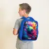 Neon - Bal - Kleurrijk Kinderrugzak - Blauw middel -sfeer2