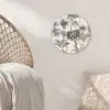 Bladeren - Monstera - Jungle - Tropical Wandcirkel kunststof plaat 5mm dik klein -sfeer5