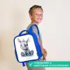 Baby neushoorn Kinderrugzak - Blauw middel -sfeer3_NL