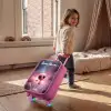 Roze Alien in Sterrennevel Kinderkoffer - Roze klein -sfeer1
