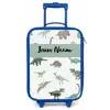 Dino Dynastie Kinderkoffer - Blauw klein -zz3dotto