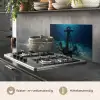 Anker - Ijzer - Zeebodem - Zand keuken achterwand spatscherm klein -usp_NL